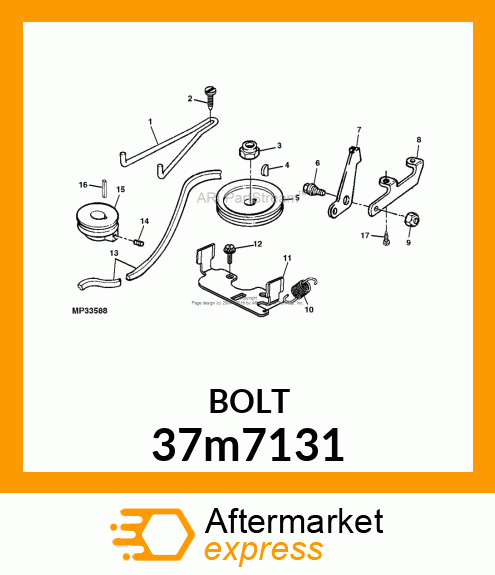 SCREW, SLFTPG, METRIC THD, HEX WSHR 37m7131