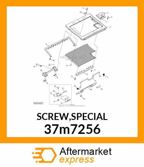 SCREW,SPECIAL 37m7256