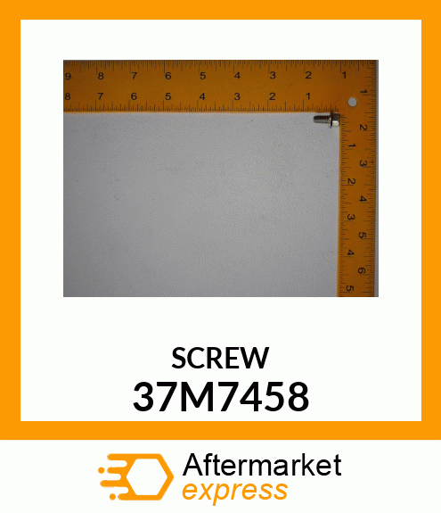 SCREW, SLFTPG, METRIC THD, HEX WSHR 37M7458