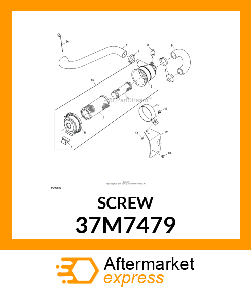 SCREW, SLFTPG, SPD THD, CR PAN HD 37M7479