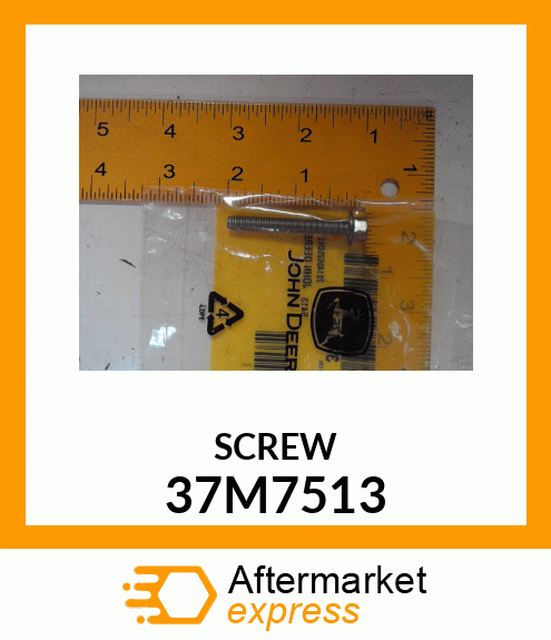 SCREW, SLFTPG, METRIC THD, HEX WSHR 37M7513