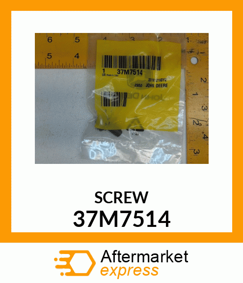 SCREW, SLFTPG, METRIC THD, HEX WSHR 37M7514