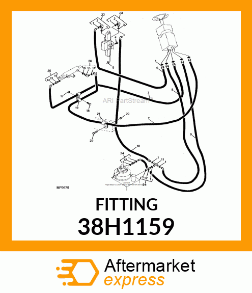 ADAPTER,O 38H1159