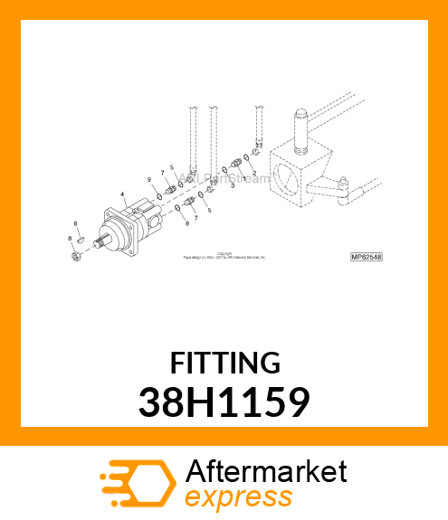 ADAPTER,O 38H1159