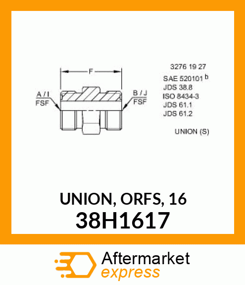 UNION, ORFS, 16 38H1617