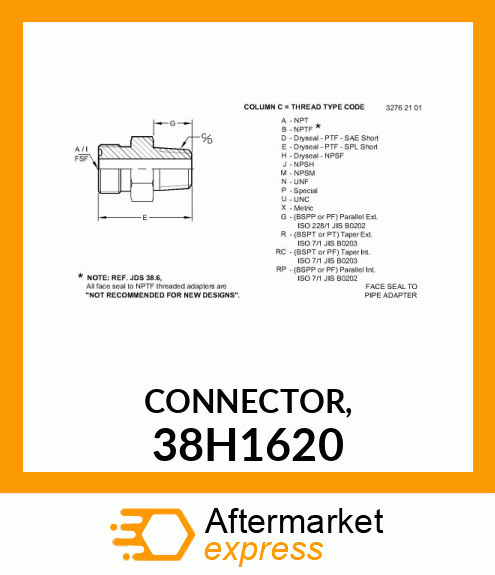 CONNECTOR, 38H1620