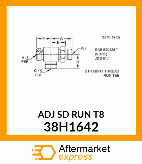 ADJ SD RUN T8 38H1642