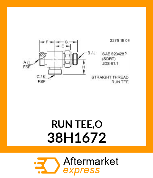 RUN TEE,O 38H1672