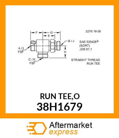 RUN TEE,O 38H1679