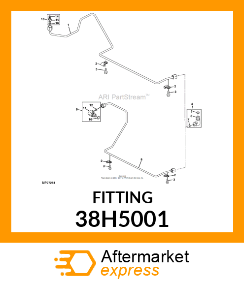 STUD STRAIGHT (SDS), ORFS 38H5001