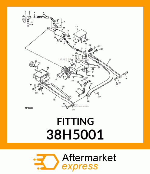 STUD STRAIGHT (SDS), ORFS 38H5001