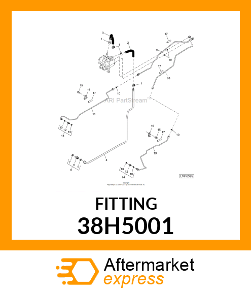 STUD STRAIGHT (SDS), ORFS 38H5001