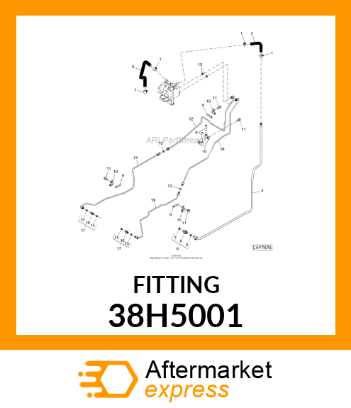 STUD STRAIGHT (SDS), ORFS 38H5001