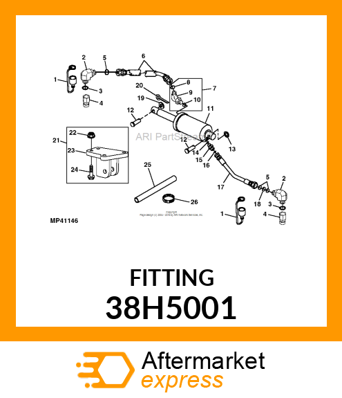 STUD STRAIGHT (SDS), ORFS 38H5001