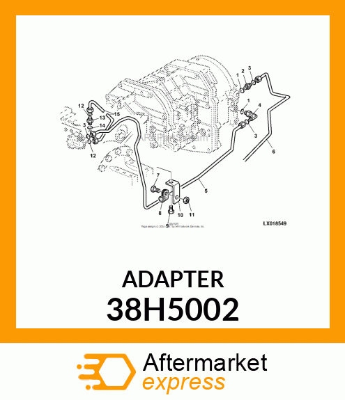 STUD STRAIGHT (SDS), ORFS 38H5002