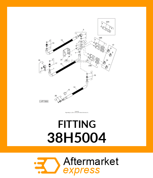 STUD STRAIGHT (SDS), ORFS 38H5004