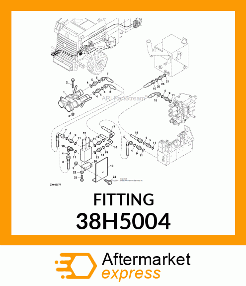 STUD STRAIGHT (SDS), ORFS 38H5004