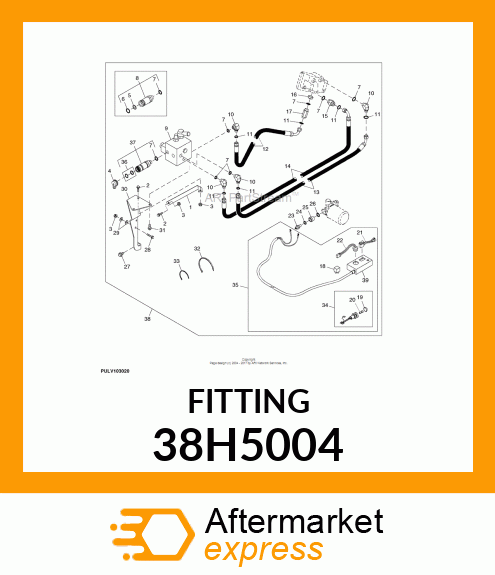 STUD STRAIGHT (SDS), ORFS 38H5004