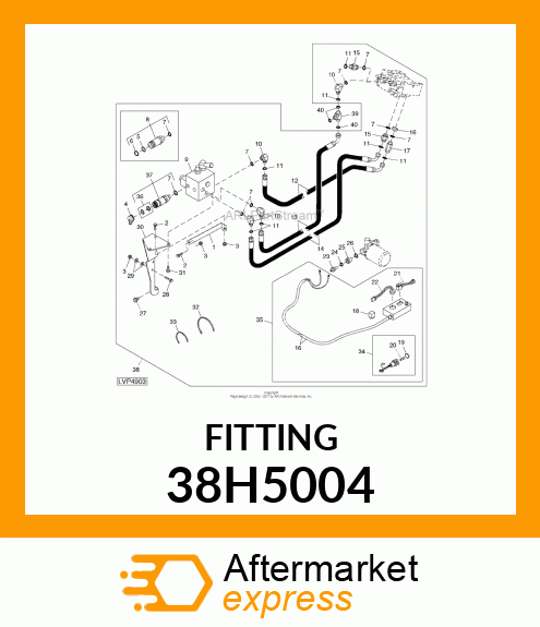 STUD STRAIGHT (SDS), ORFS 38H5004