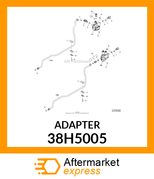 STUD STRAIGHT (SDS), ORFS 38H5005