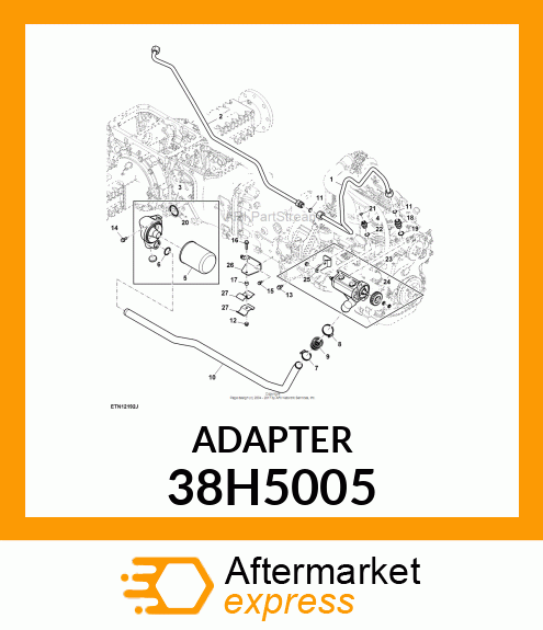 STUD STRAIGHT (SDS), ORFS 38H5005