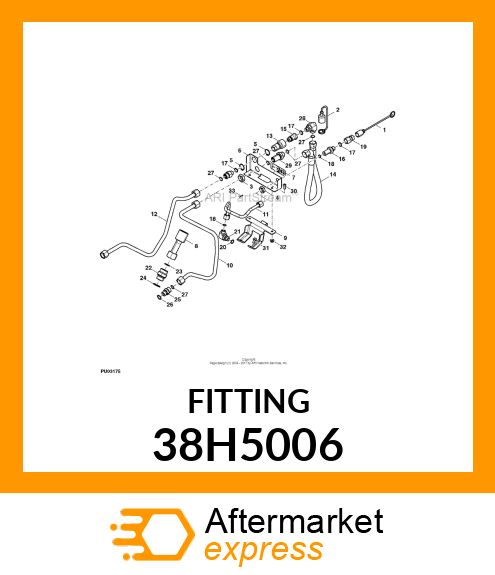 STUD STRAIGHT (SDS), ORFS 38H5006