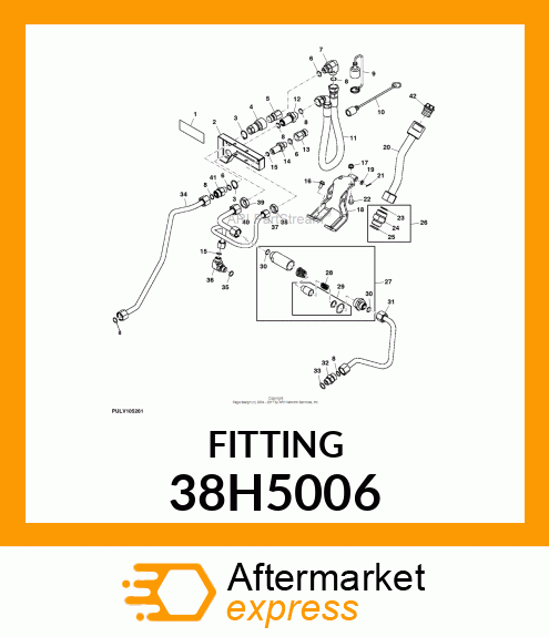 STUD STRAIGHT (SDS), ORFS 38H5006