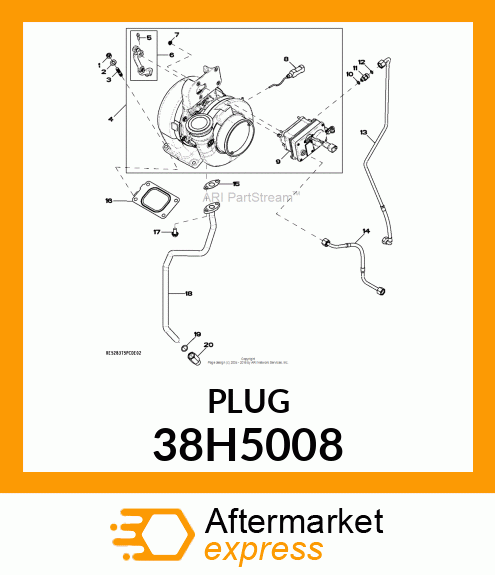 STUD STRAIGHT (SDS), ORFS 38H5008