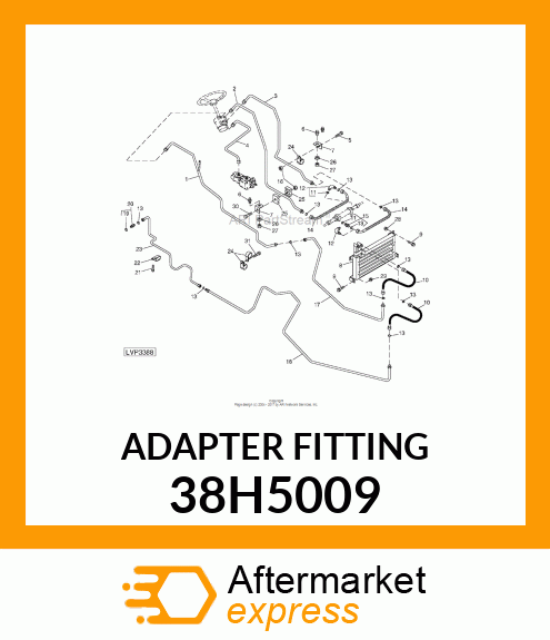 STUD STRAIGHT (SDS), ORFS 38H5009