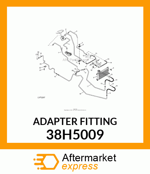 STUD STRAIGHT (SDS), ORFS 38H5009