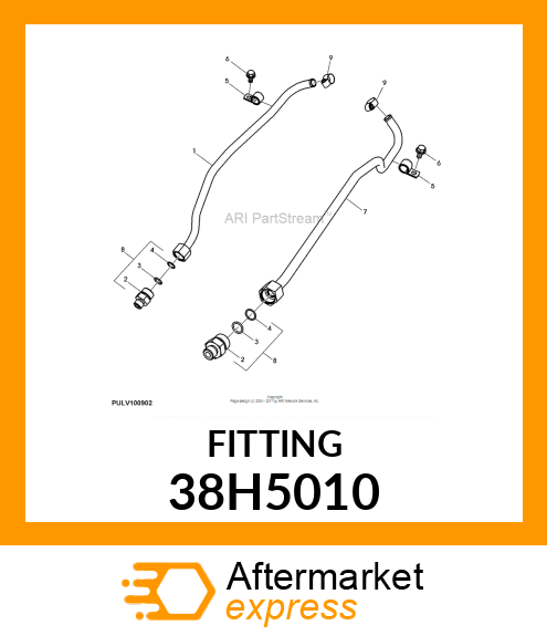 STUD STRAIGHT (SDS), ORFS 38H5010