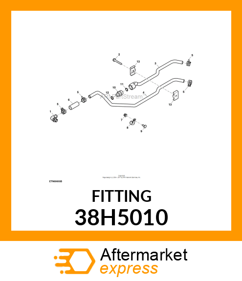 STUD STRAIGHT (SDS), ORFS 38H5010