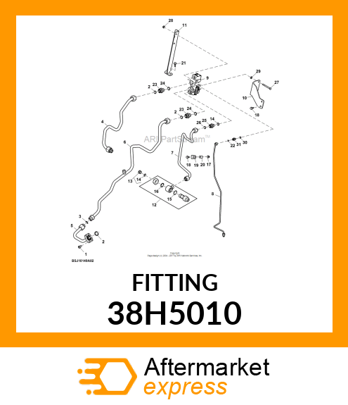 STUD STRAIGHT (SDS), ORFS 38H5010