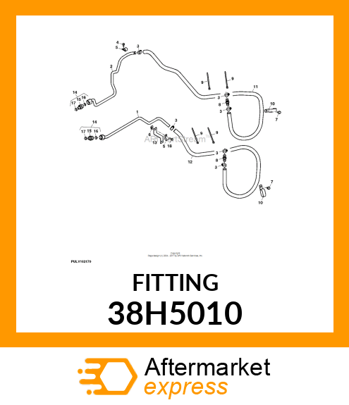 STUD STRAIGHT (SDS), ORFS 38H5010