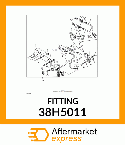 STUD STRAIGHT (SDS), ORFS 38H5011