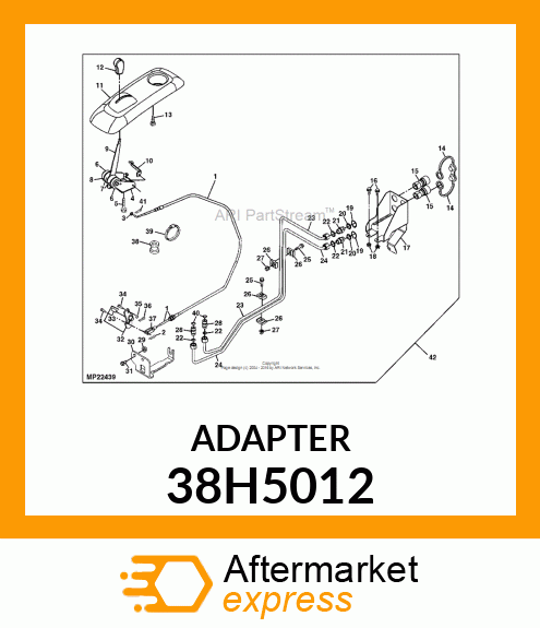 STUD STRAIGHT (SDS), ORFS 38H5012