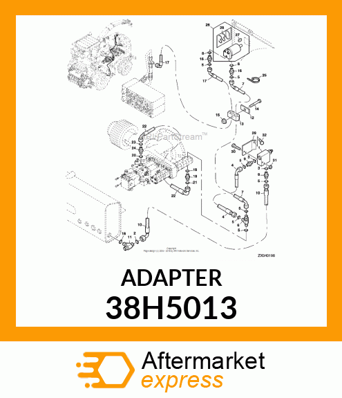 STUD STRAIGHT (SDS), ORFS 38H5013