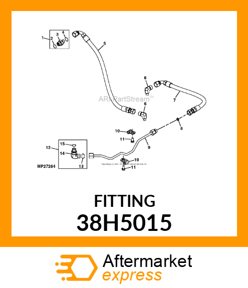 ADJ STUD ELBOW (SDE), ORFS 38H5015