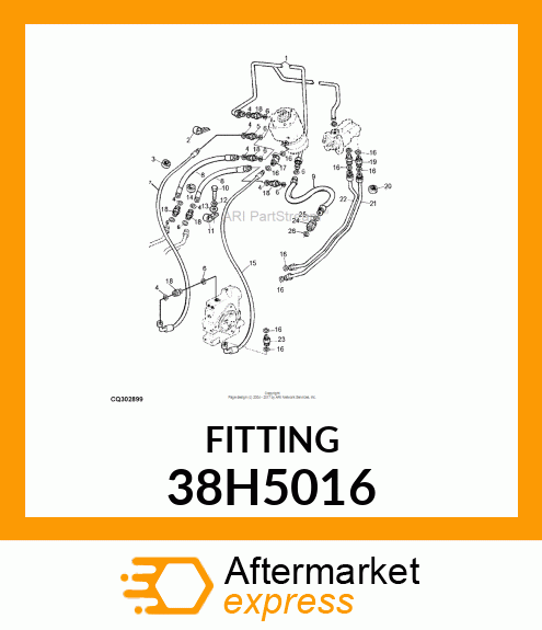 ADJ STUD ELBOW (SDE), ORFS 38H5016