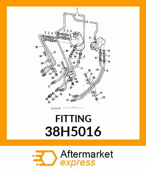 ADJ STUD ELBOW (SDE), ORFS 38H5016