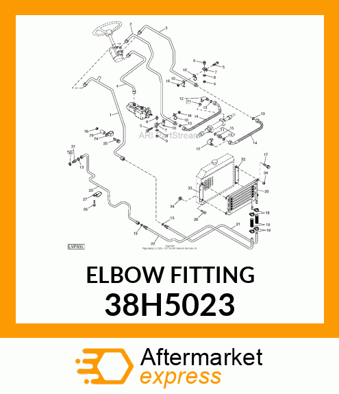 ADJ STUD ELBOW (SDE), ORFS 38H5023