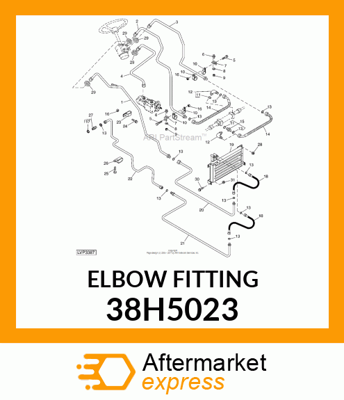 ADJ STUD ELBOW (SDE), ORFS 38H5023