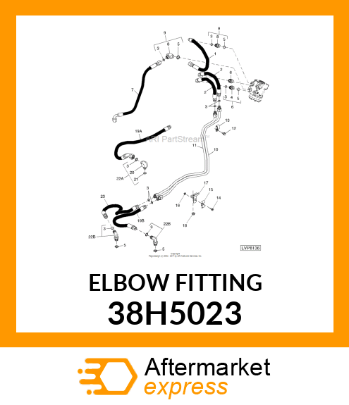 ADJ STUD ELBOW (SDE), ORFS 38H5023