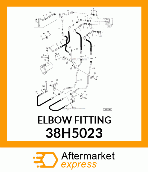 ADJ STUD ELBOW (SDE), ORFS 38H5023