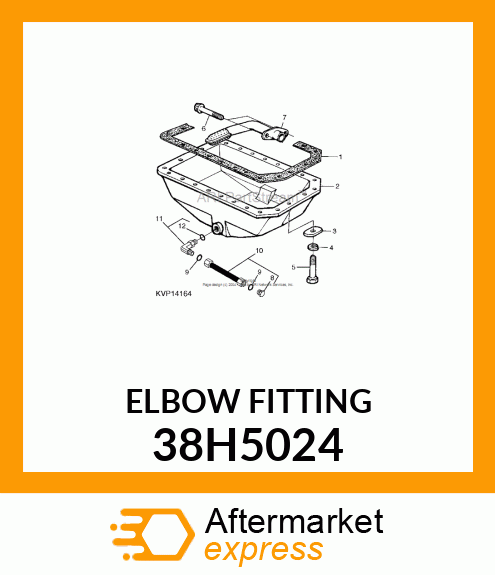 ADJ STUD ELBOW (SDE), ORFS 38H5024