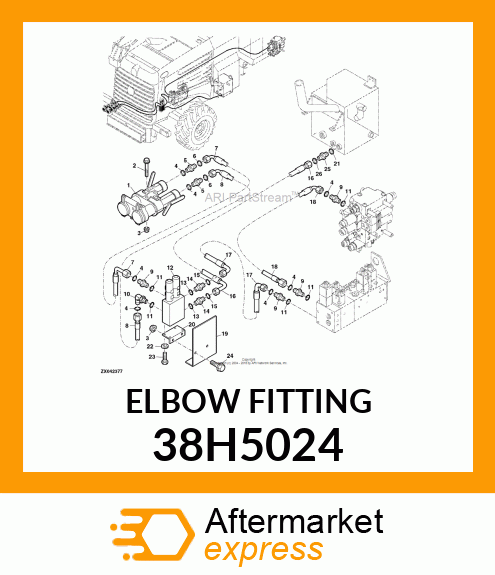 ADJ STUD ELBOW (SDE), ORFS 38H5024