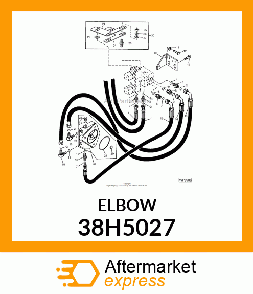 ADJ STUD ELBOW (SDE), ORFS 38H5027