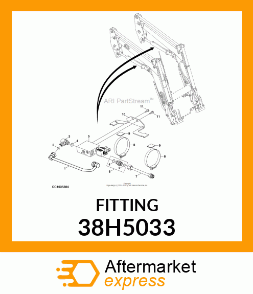 STUD STRAIGHT (SDS), ORFS 38H5033