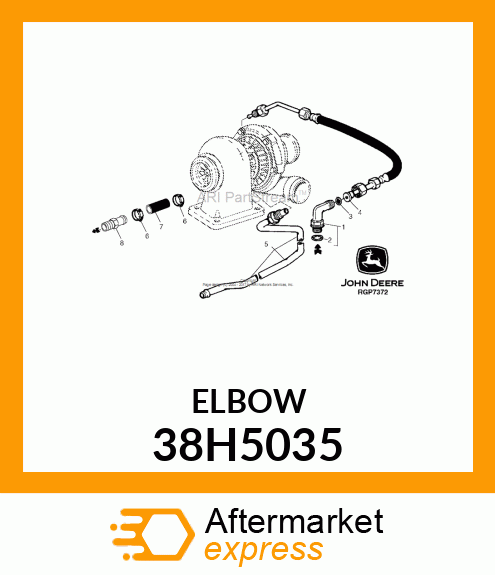 ADJ STUD ELBOW (SDE), ORFS 38H5035