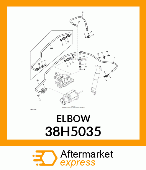 ADJ STUD ELBOW (SDE), ORFS 38H5035